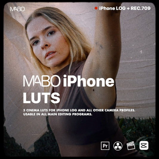 MABO iPhone LUTs (Apple Log + Rec.709)