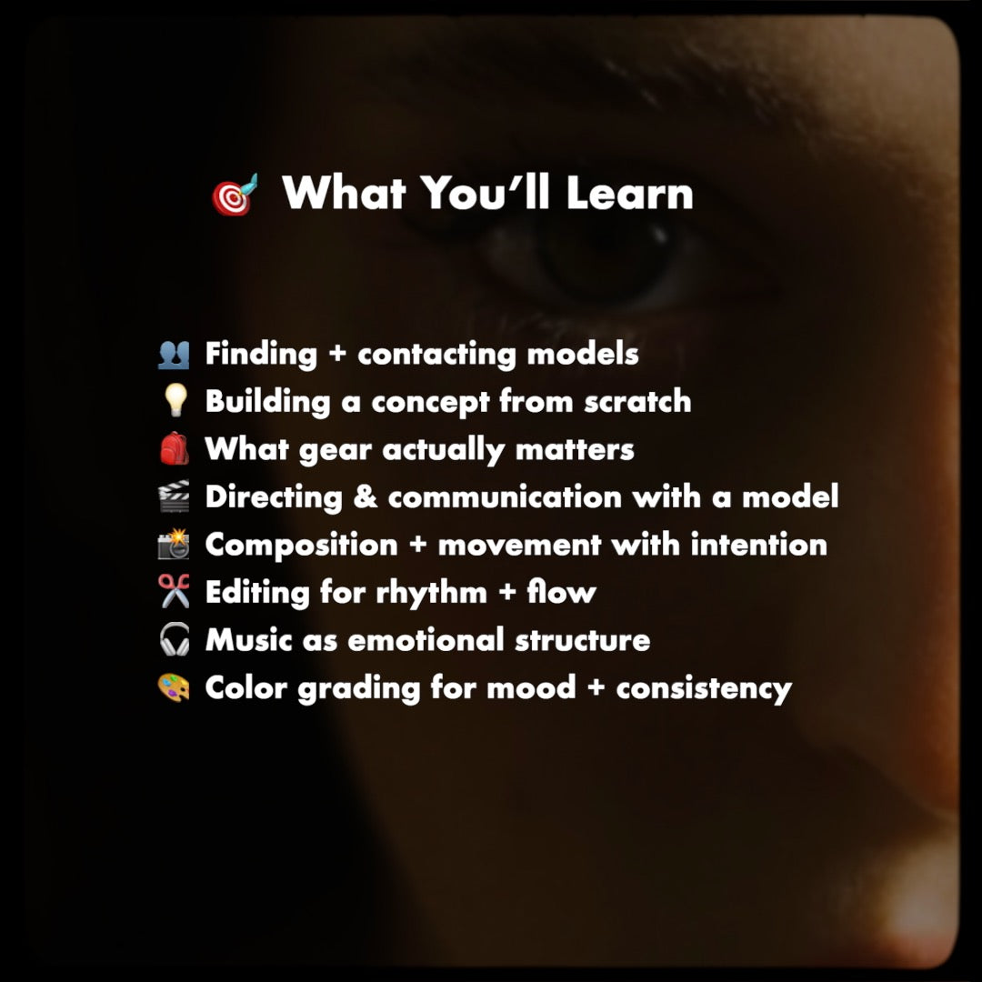 Video Portrait Workshop by MABO — Los Angeles, Dec 13